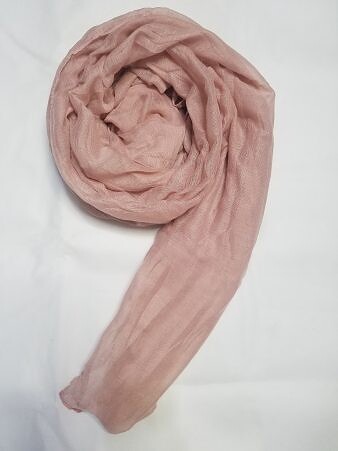 Plain Lawn Scarf - Skin